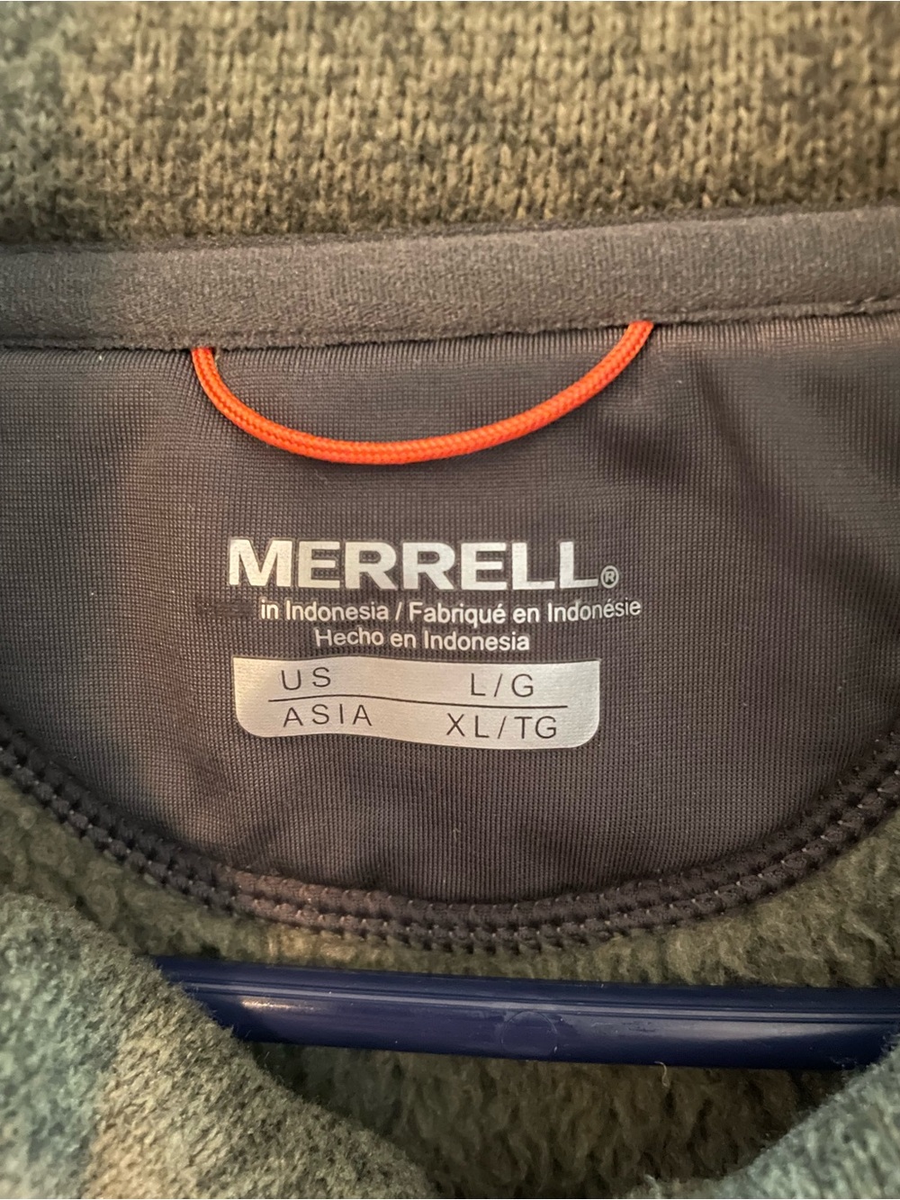 Men’s Merrell 1/4 zip pullover - Picture 3 of 5
